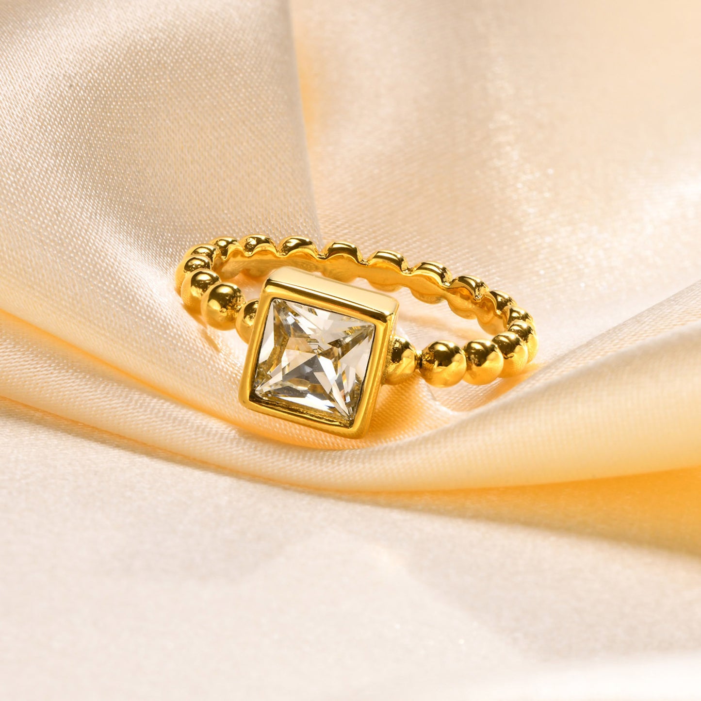 European And American Cross-Border Jewelry Gold Ring