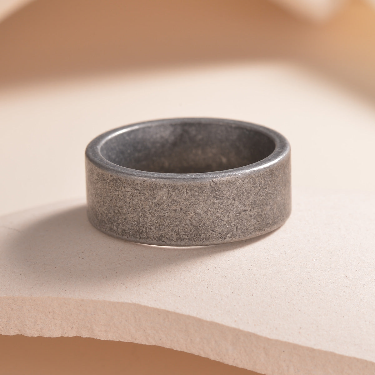 Planderful Rotatable Chain Ring For Unisex Wearers Durable Steel With Protection Symbol Everyday Genie Collection