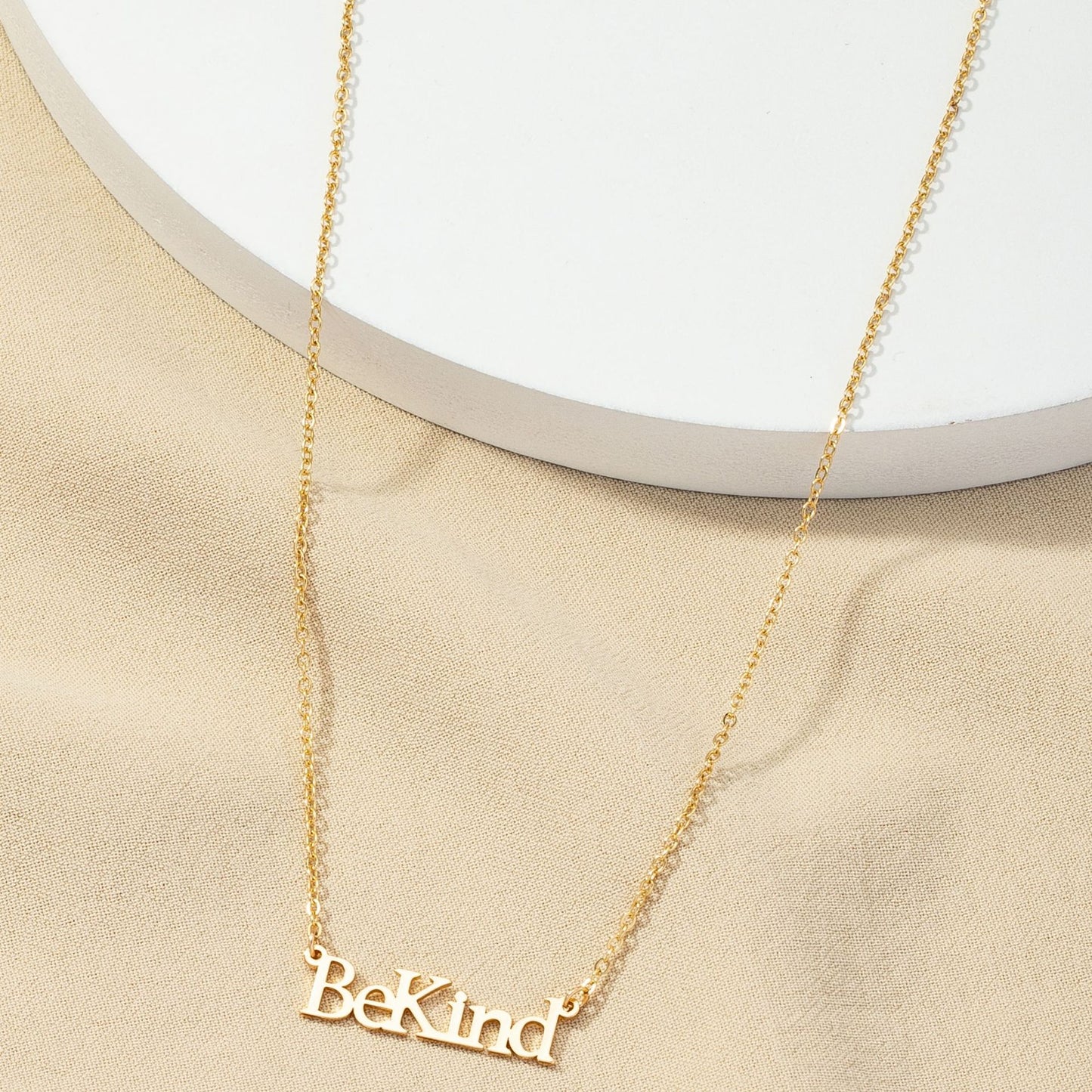 Fashionable Bekind Letter Necklace - Vienna Verve Collection