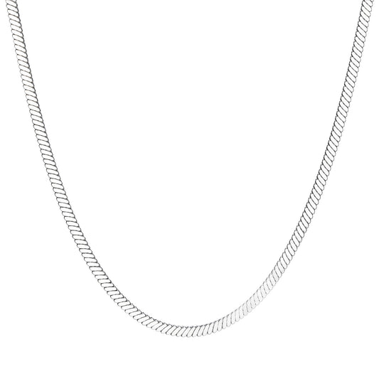 Men's – Stainless Steel Double-Layer Blade Chain Necklace