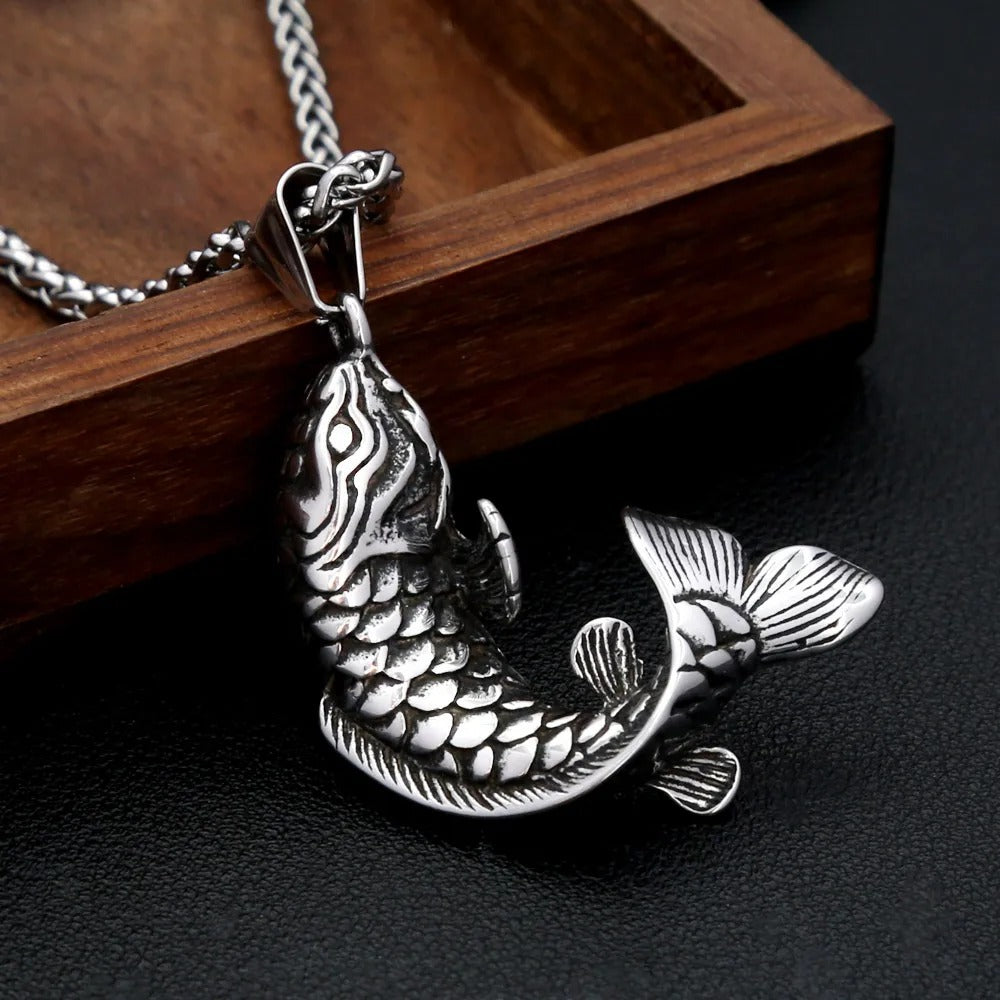 Punk Vintage Stainless Steel Men's Pendant Necklace