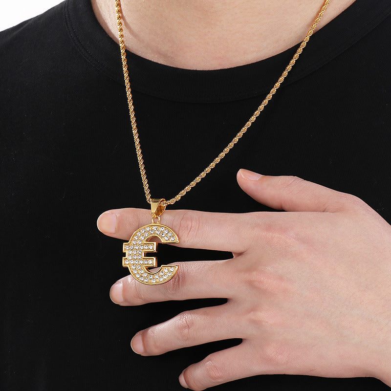 Planderful Music Note Pendant Trendy For Men Stainless Steel