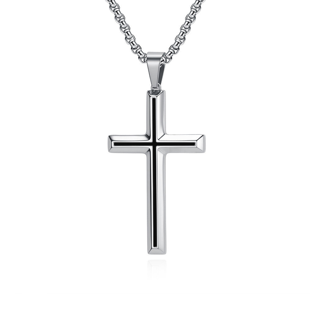 Stainless Steel Cross Necklace