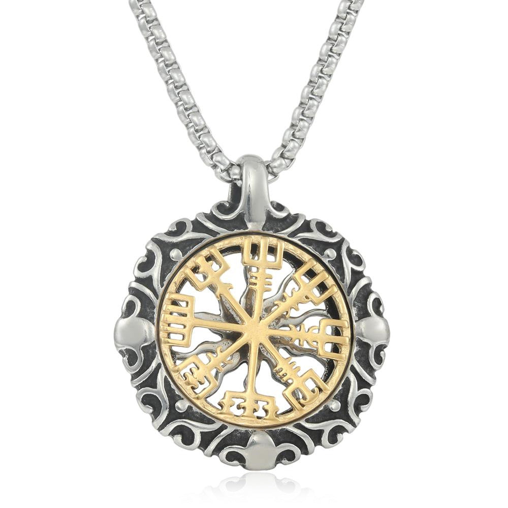 European And American Stainless Steel Hollow Guide Pendant