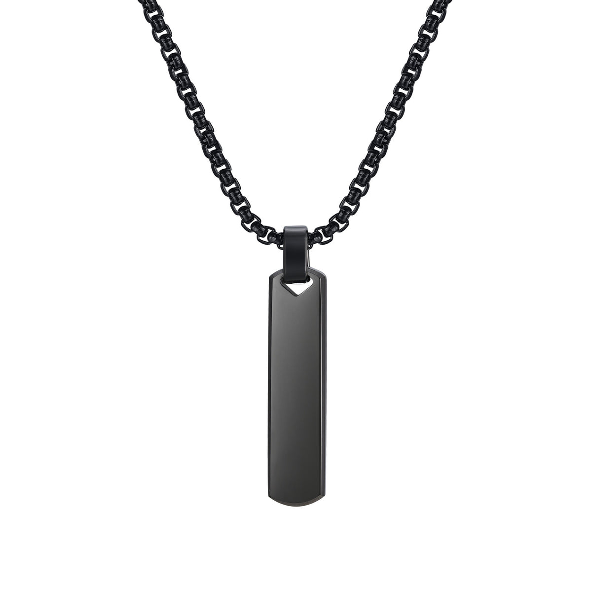 Black Stainless Steel Necklace