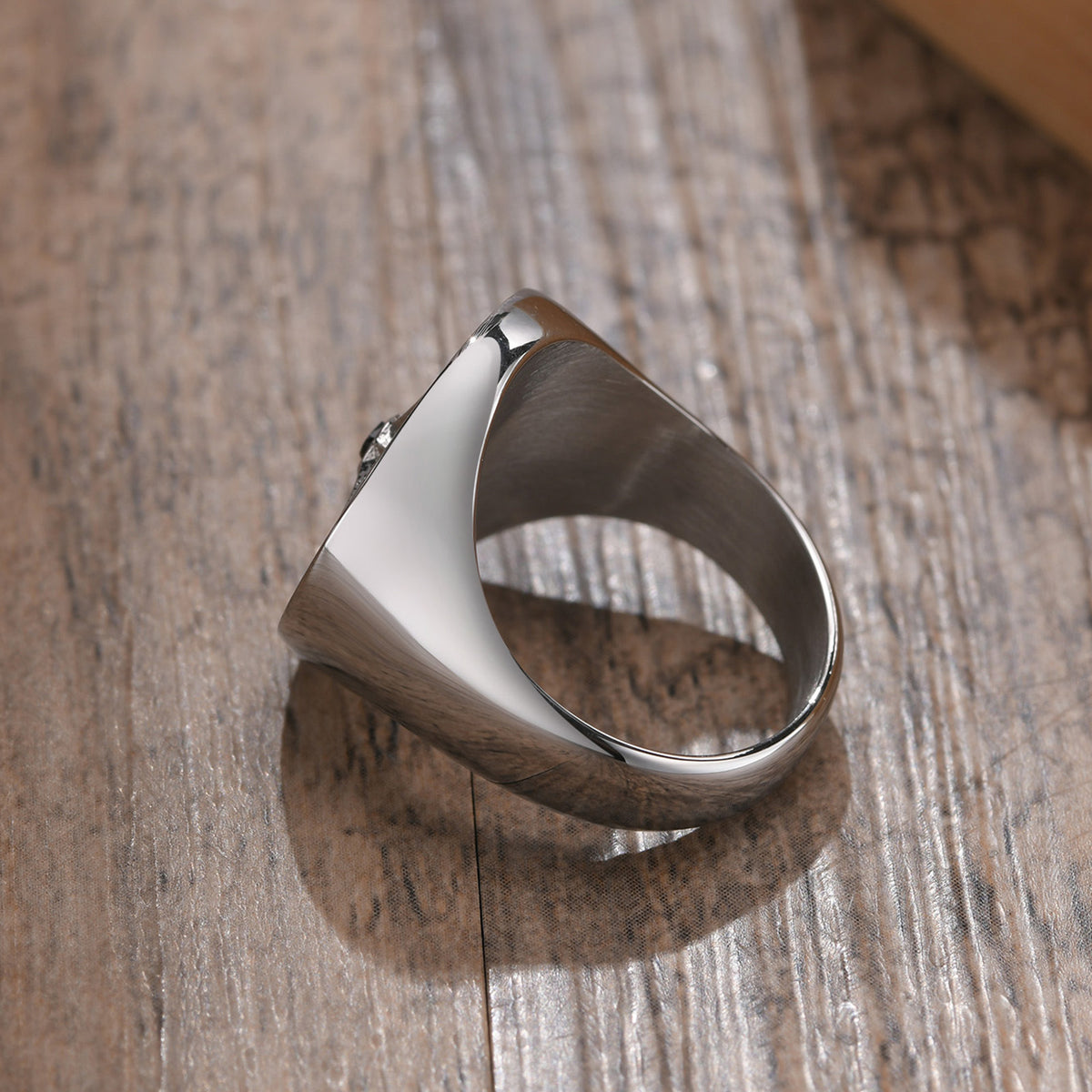 Stainless Steel Casting Ring – Compass Hot-Selling Man