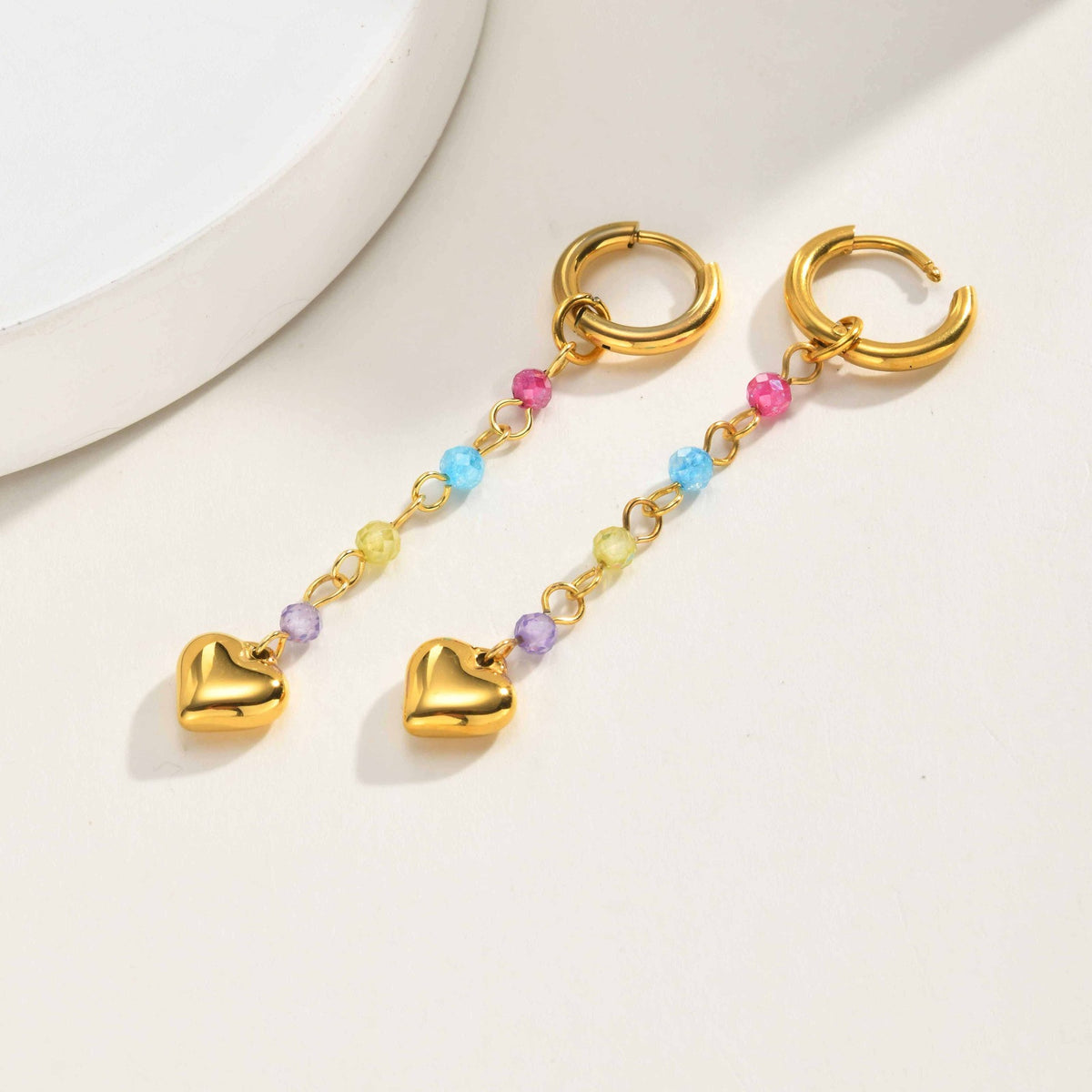 Modern Stainless Steel Earrings