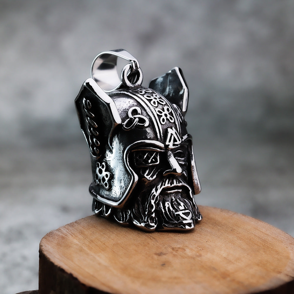 Tree of Life Skull Stainless Steel Men's Pendant Necklace