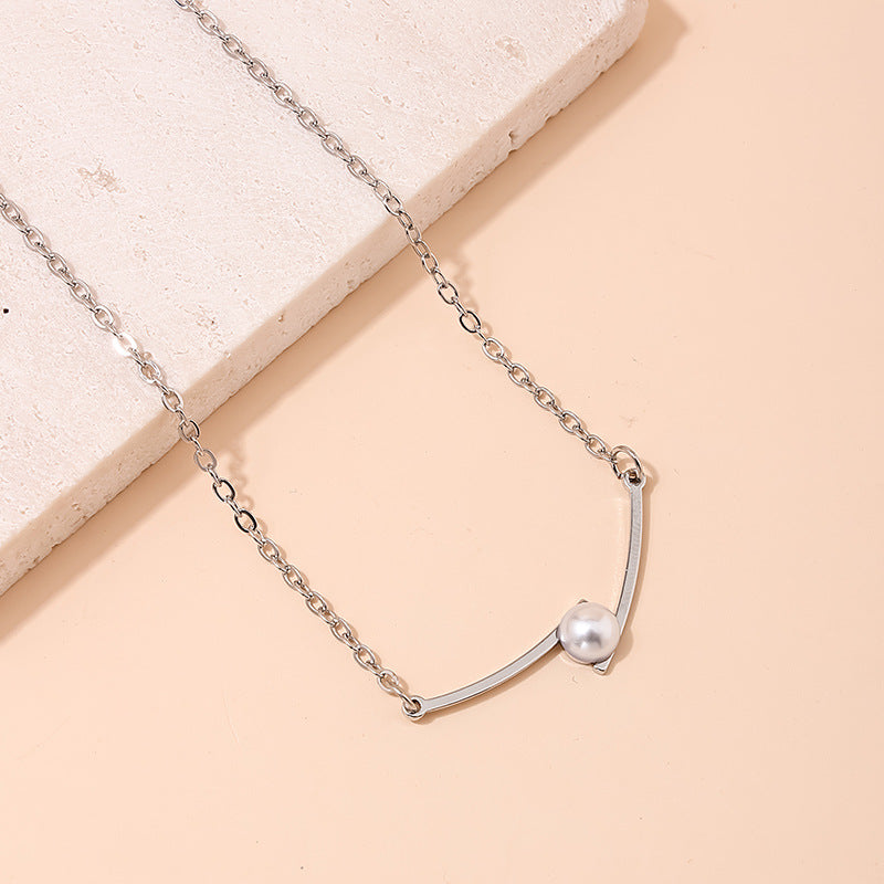 High-End Pearl Necklace with Versatile Design - Vienna Verve Collection