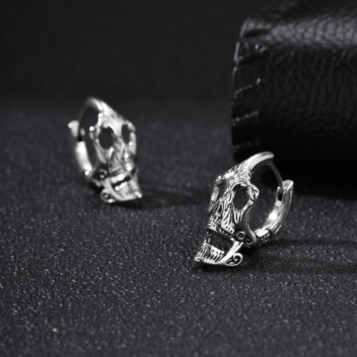 Stainless Steel Vintage Punk Earrings