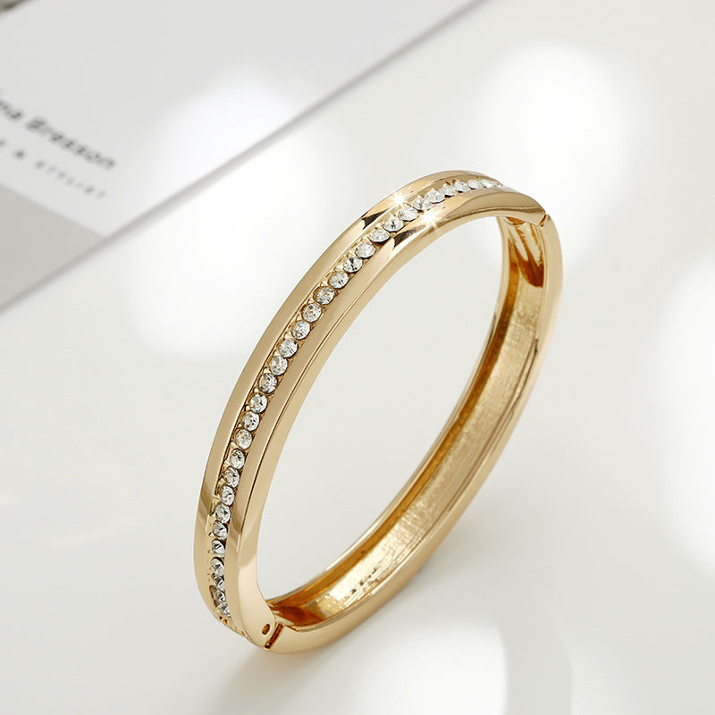 Elegant Gold Plated Handcrafted Bracelet for Women