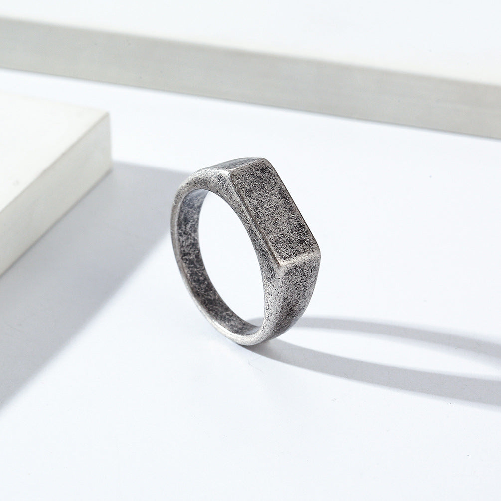 Steel Ring – Minimalist Unisex Everyday Wear