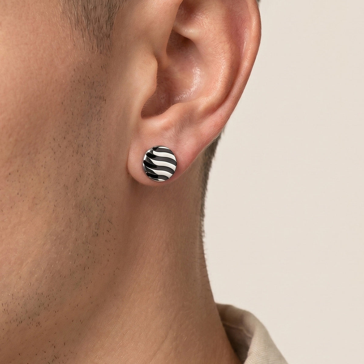 Stainless Steel Geometric Earrings