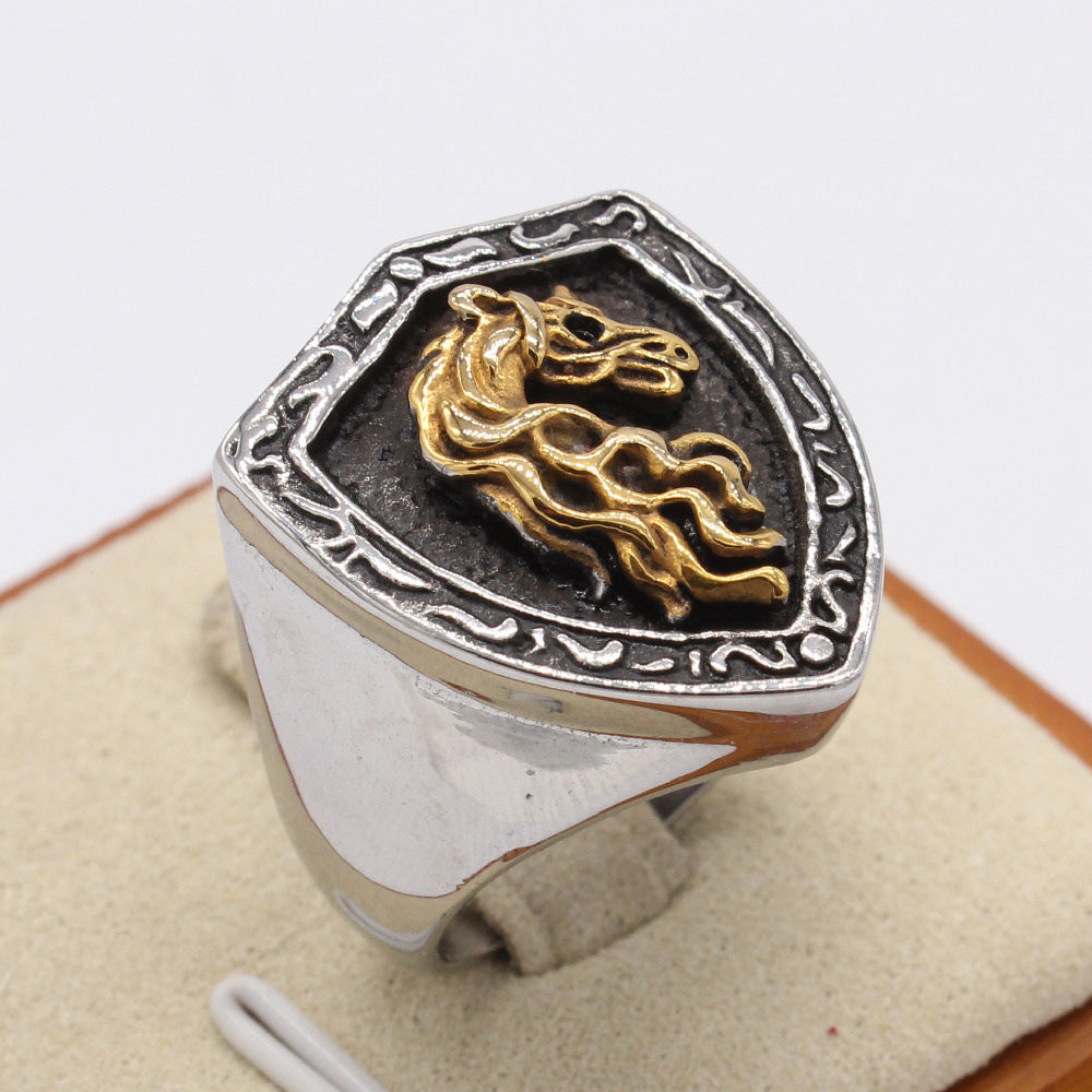 Magical Titanium Unicorn Ring - Wholesale Foreign Trade Jewelry