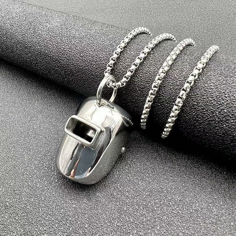 Steel Necklace - Minimalist Unisex