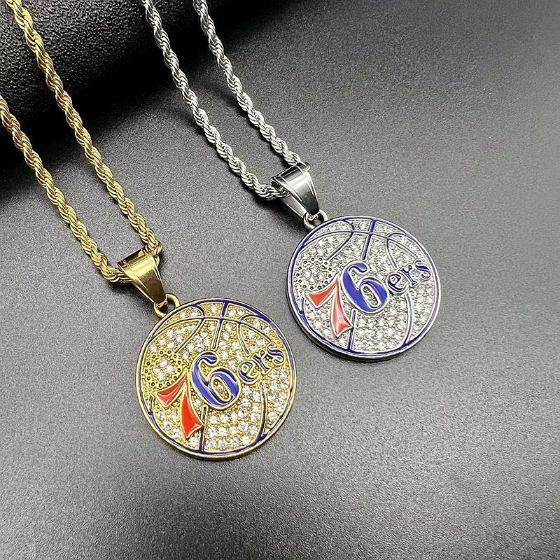 Rhinestone Necklace – Statement Hip-Hop Necklace