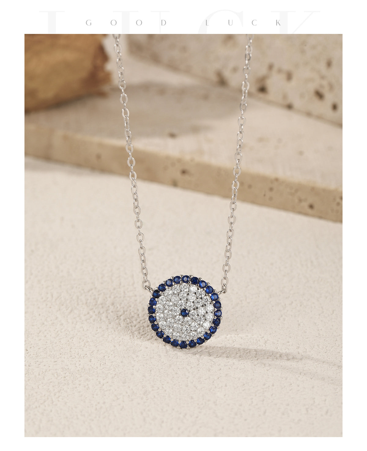 925 Sterling Silver Geometric Necklace