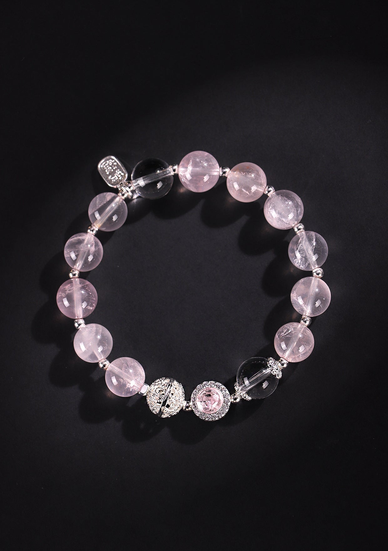 Planderful Fortune's Favor Bracelet – Fresh and Sweet Pink Crystal Design
