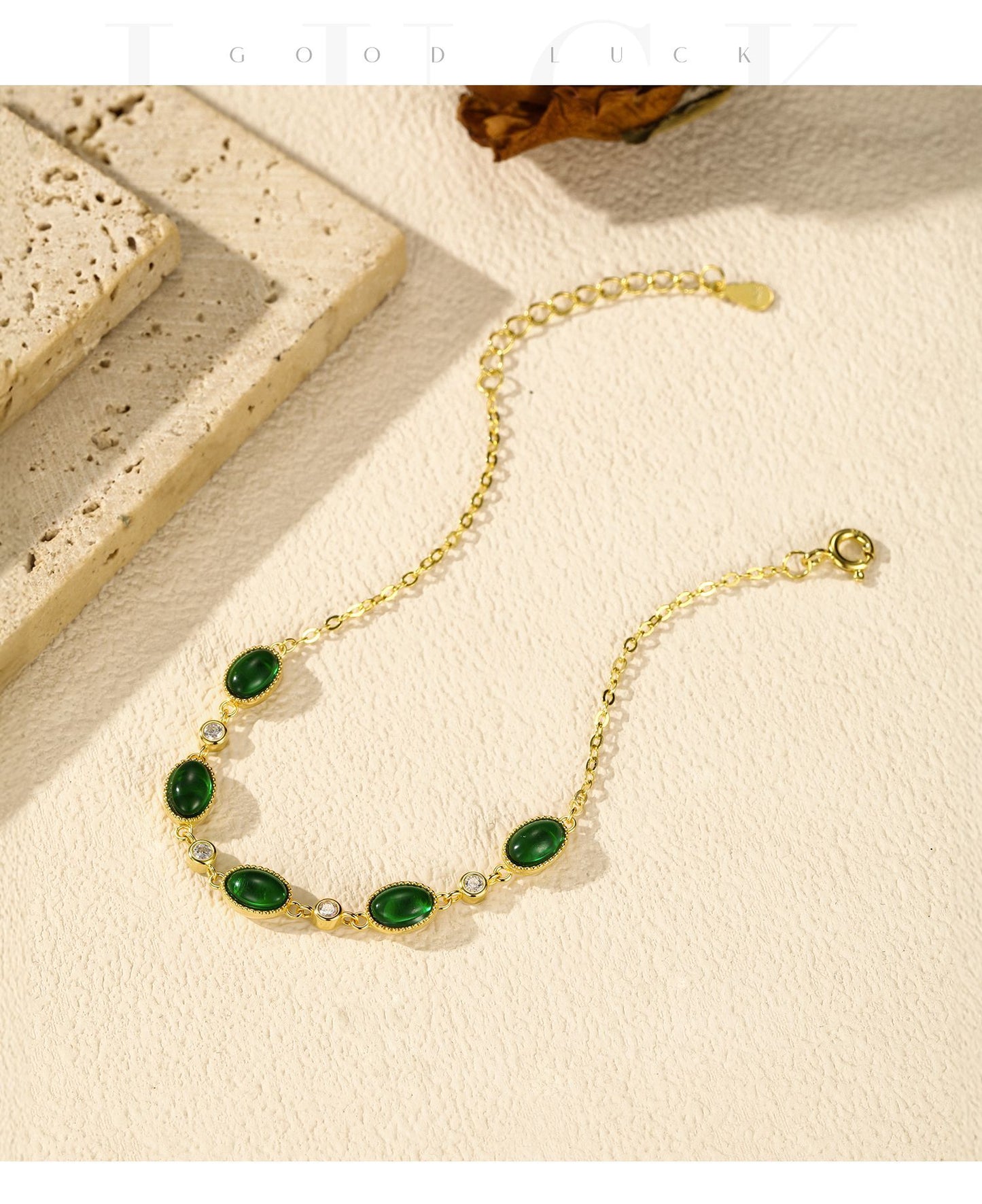 Planderful Everyday Genie Bracelet – Elegant Sterling Silver with Zircon