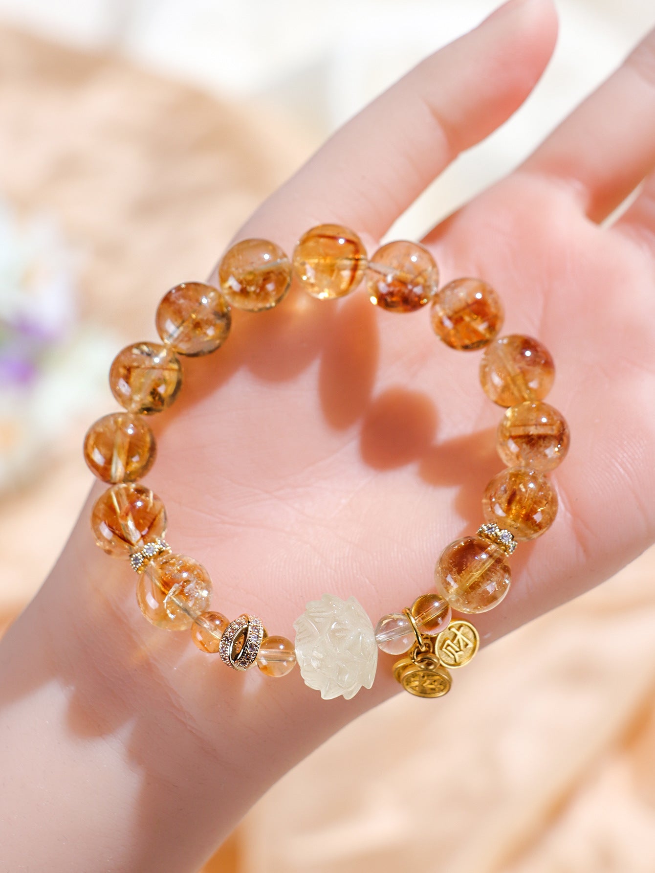 Planderful Fortune's Favor Bracelet – Elegant Crystal Beaded Design