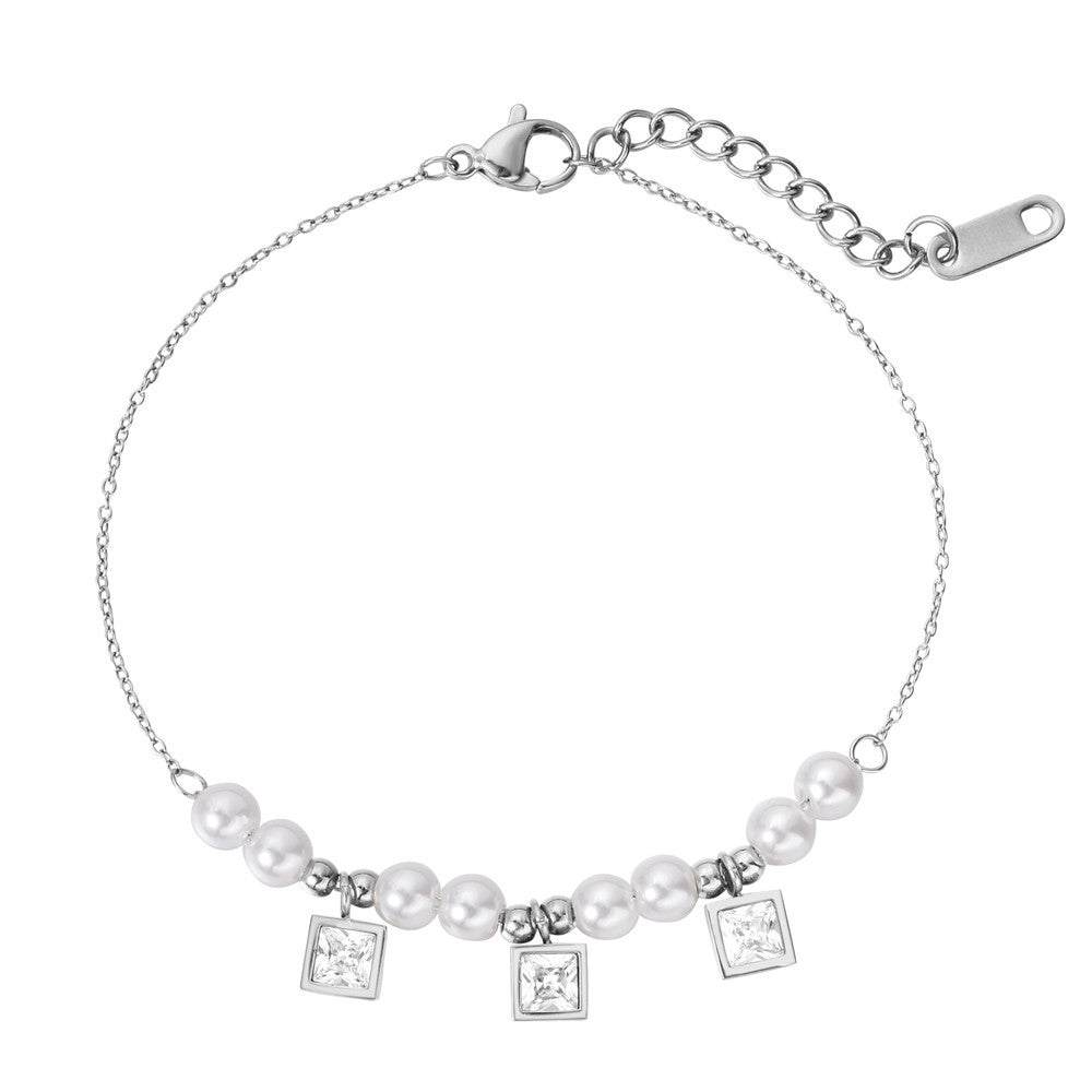 Planderful Stainless Steel Titanium Bracelet For Women And Men Unisex Protection Statement Everyday Genie