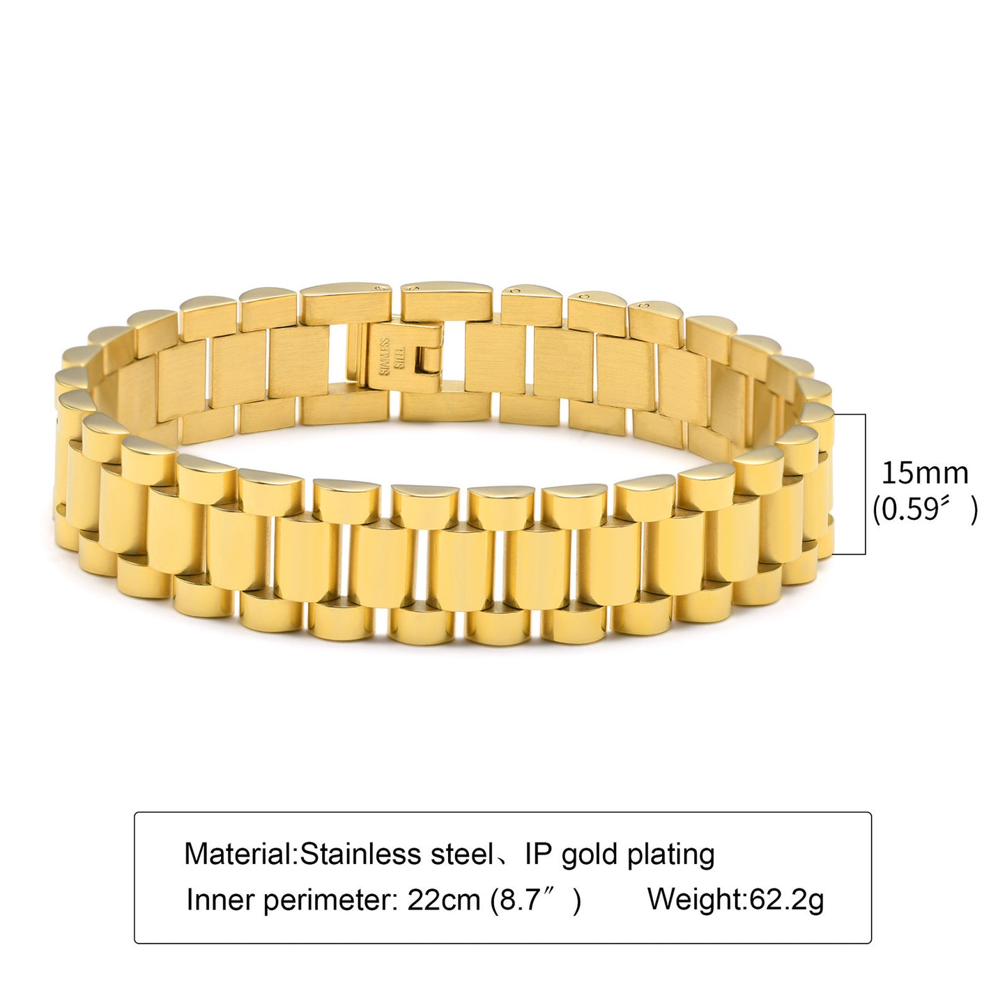 Bracelets Cross-border Accessories Titanium Steel Bracelet Men's Bracelet European and American