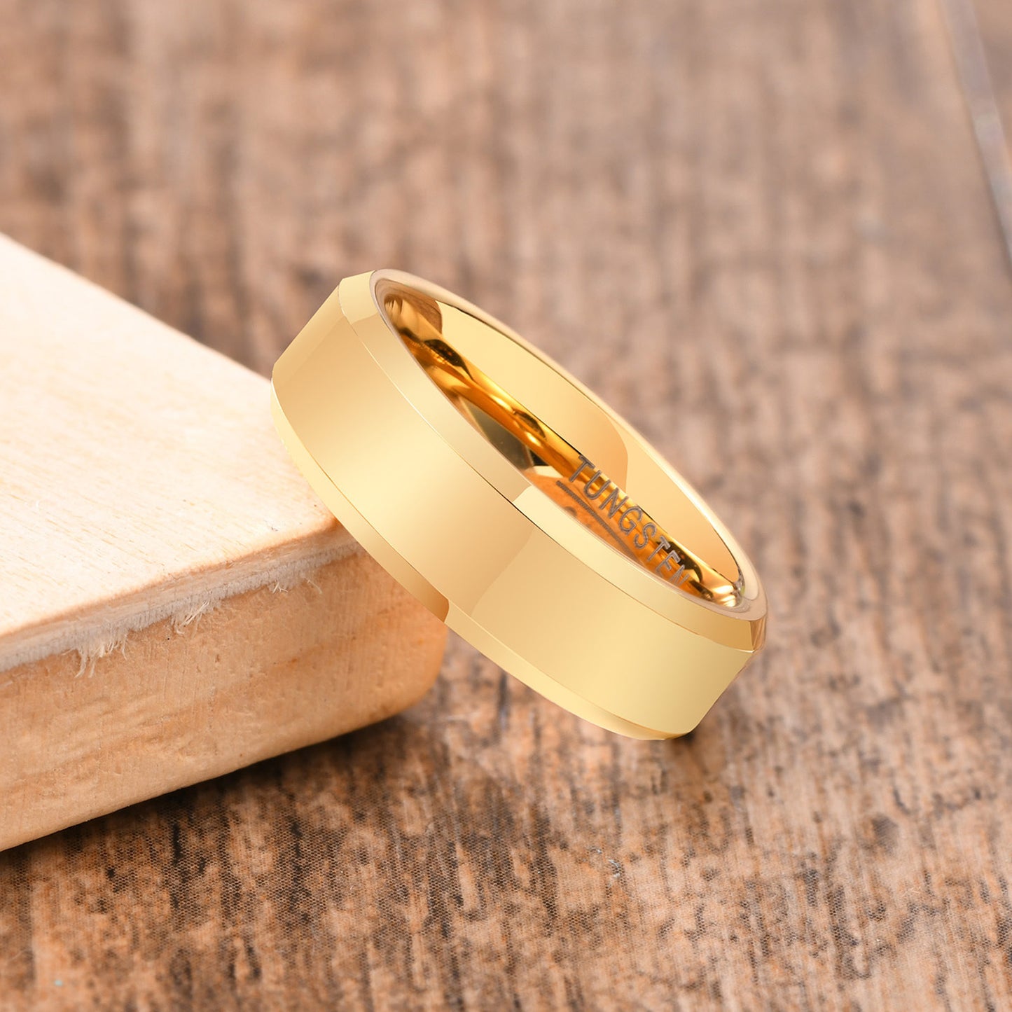 New Jewelry Wholesale Tungsten Steel Men's Ring Korean Edition