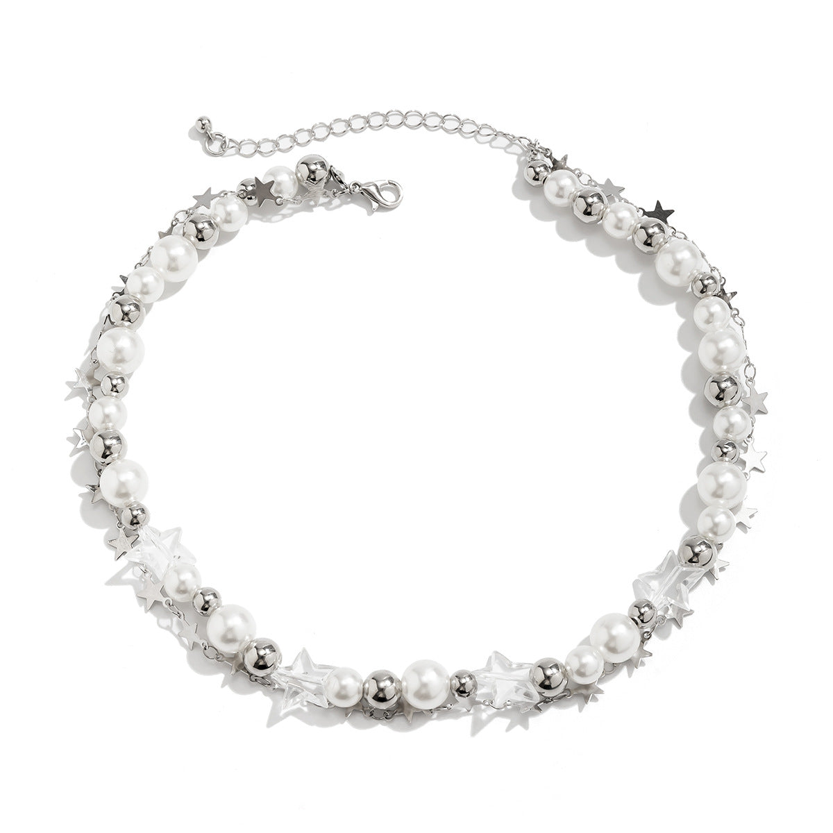 Pearl Star Necklace with a Touch of Elegance for Stylish Women