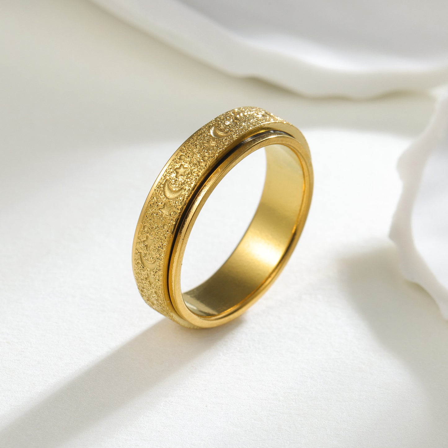 Planderful Anti Anxiety Ring Rotatable For Men And Women