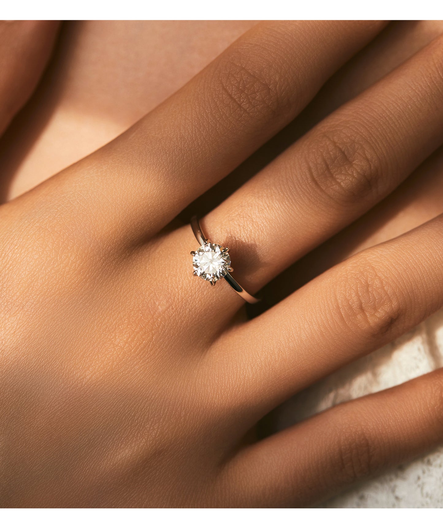 Planderful Moissanite Sparkling Ring – Exquisite Water Drop Design