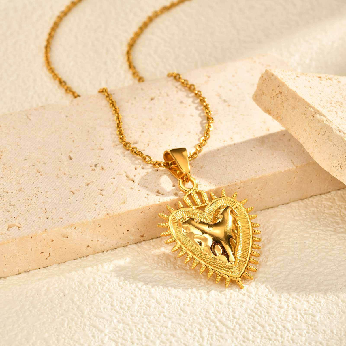 Heart Minimalist Stainless Steel Pendant