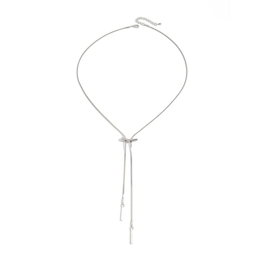 Adjustable V-Shaped Stainless Steel Necklace