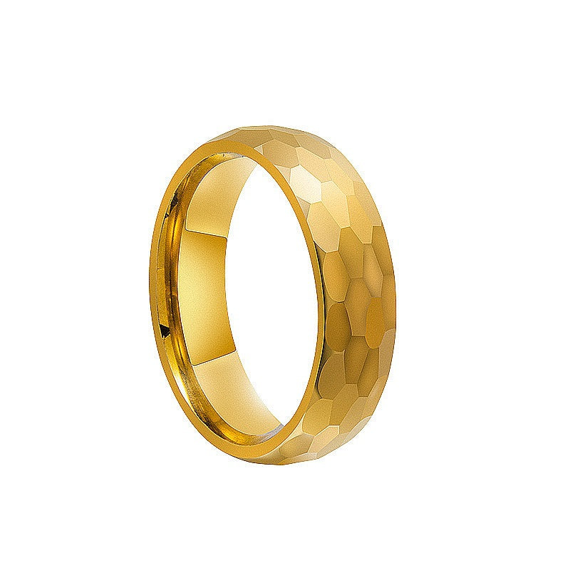 Stylish Stainless Steel Ring with Classic Design for Men and Women