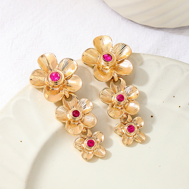 Planderful Vienna Verve Earrings – Elegant Chic Metal Design