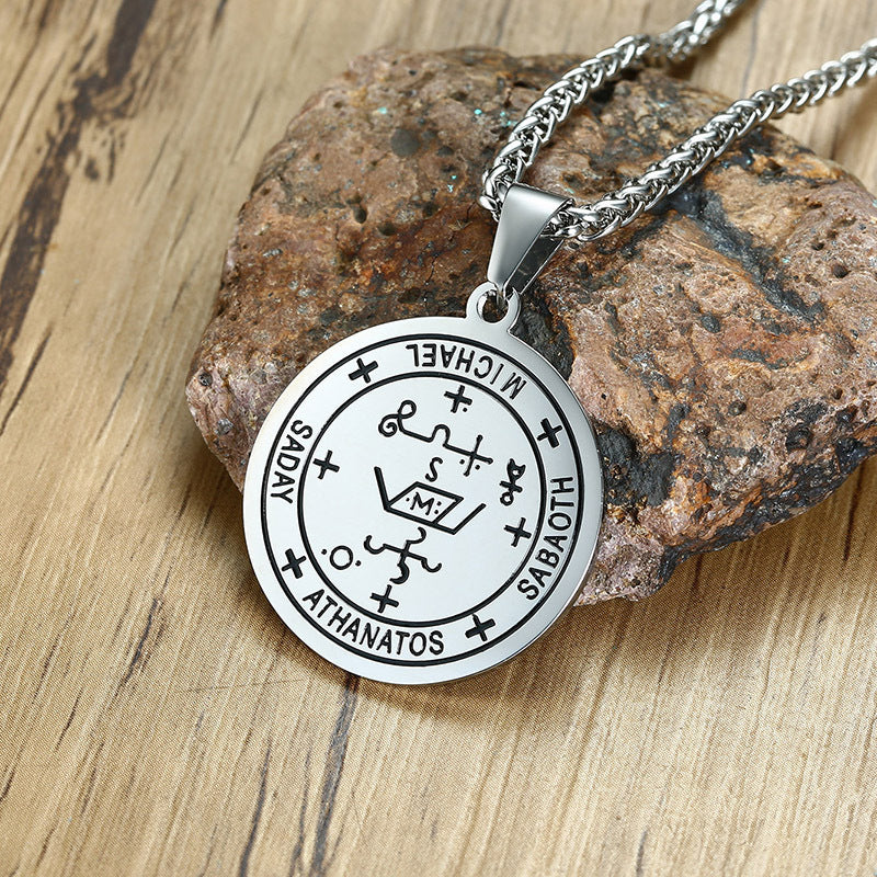 European And American Style Men's Titanium Steel Pendant