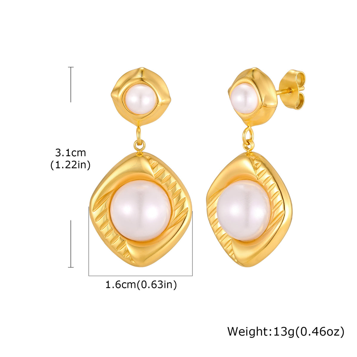 Faceted Zircon Jewelry Collection — Earrings or Necklace