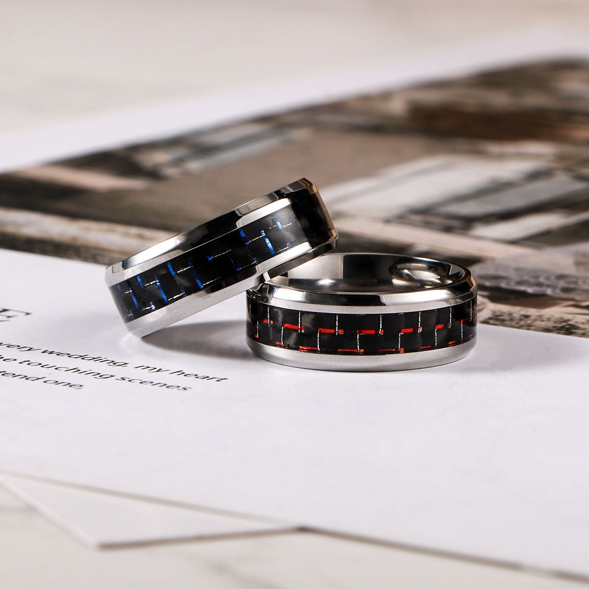 Drip Titanium Steel Stainless Steel Ring Men & Women Ring