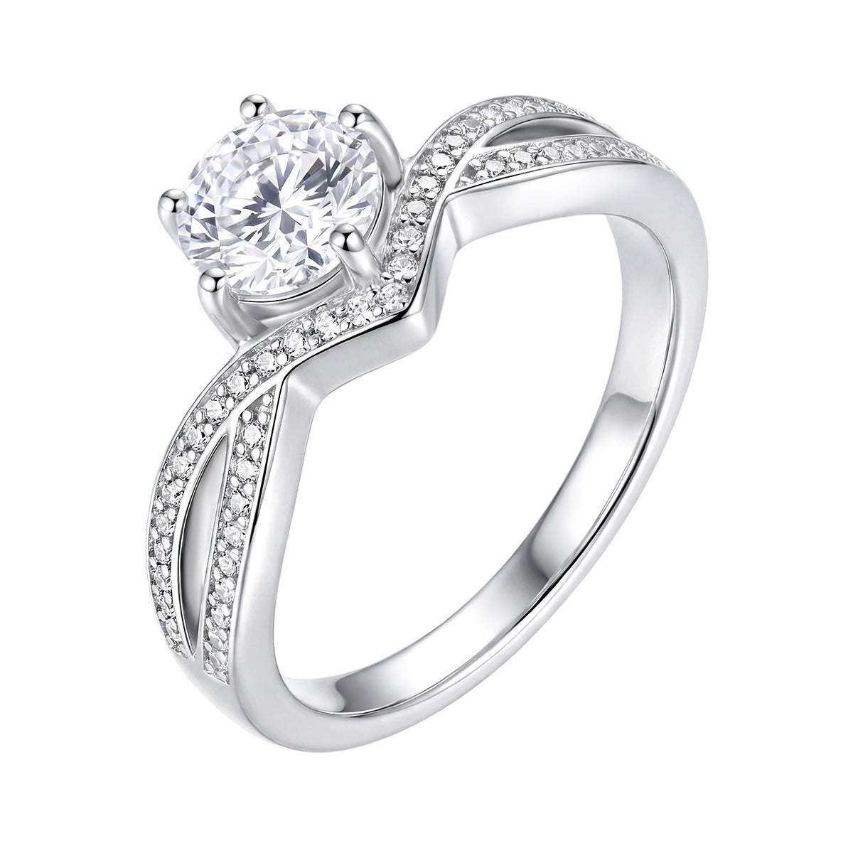 Twisted Arm S925 Sterling Silver Women's Ring