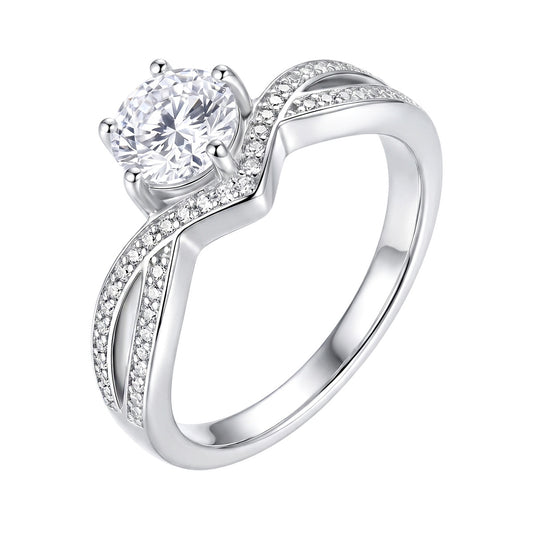 Twisted Arm S925 Sterling Silver Women's Ring