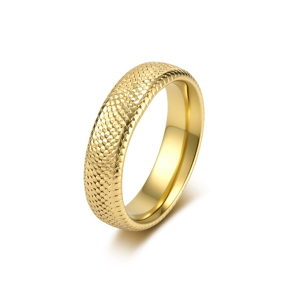 Stainless Steel Snake Ring