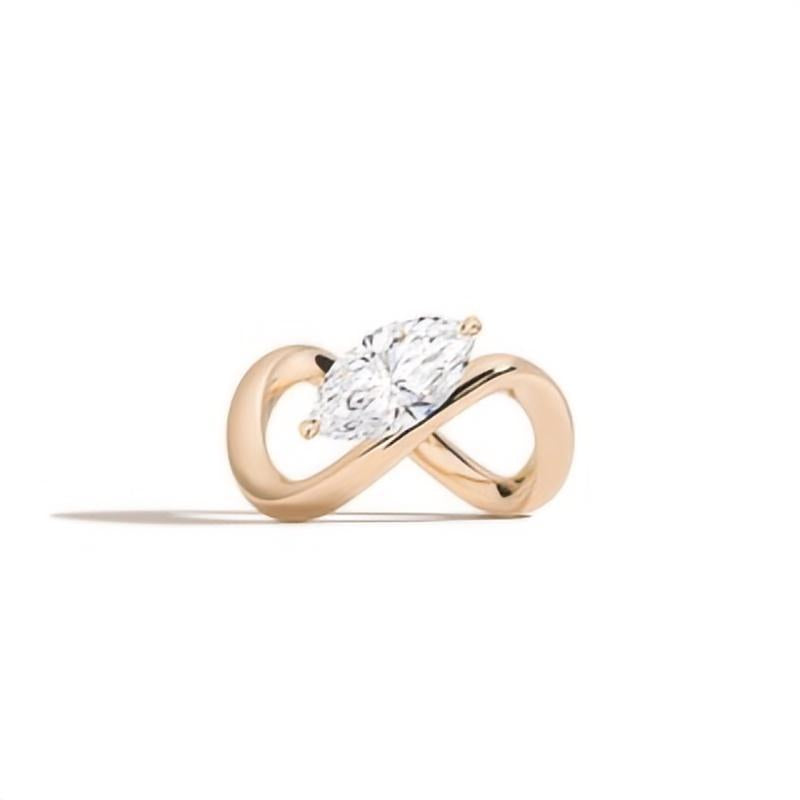 Premium Design Ring 2.0 Carat Emerald Horse Eye S925 Silver