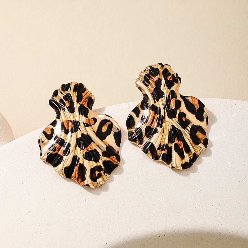 Planderful Vienna Verve Earrings – Unique Metal Geometry Design