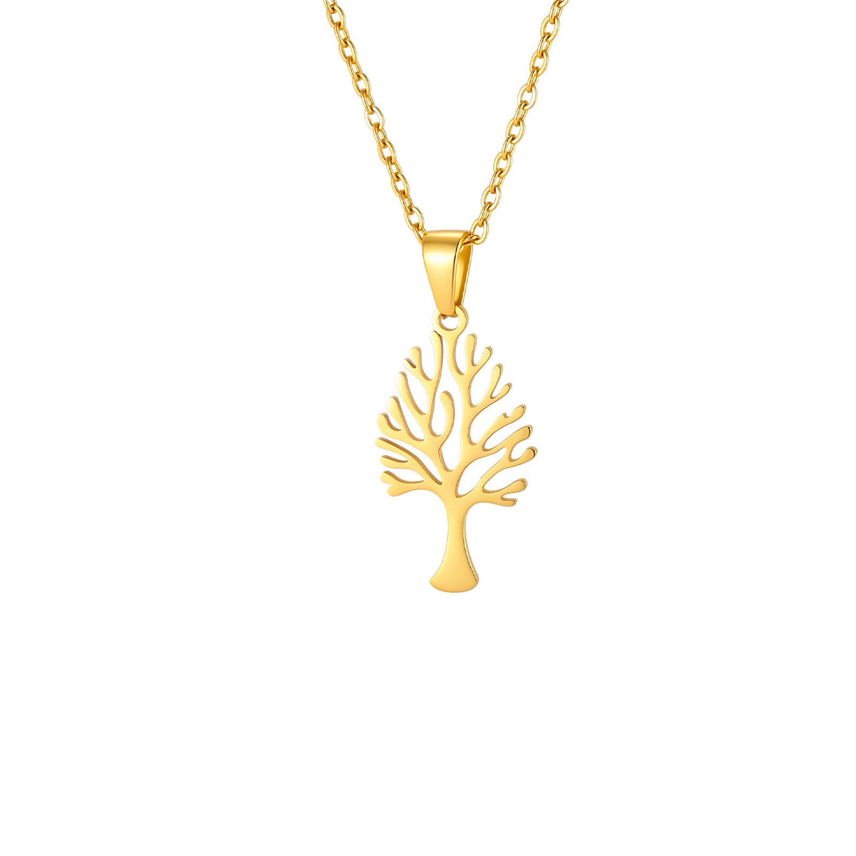 Tree of Life Stainless Steel Necklace for Men