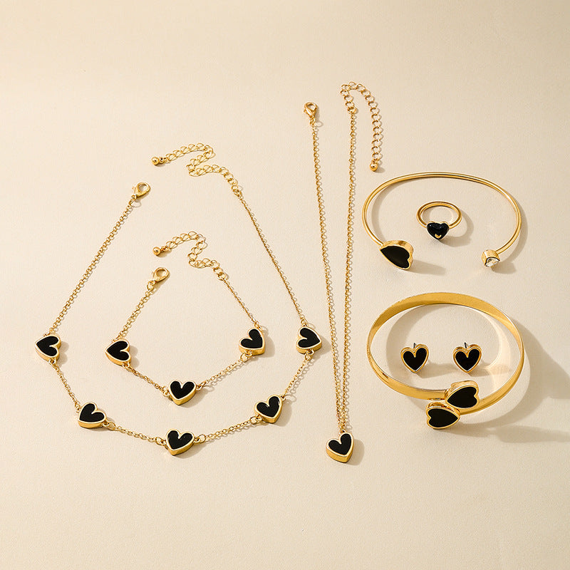 Planderful Heart Jewelry Set for Women Vienna Verve