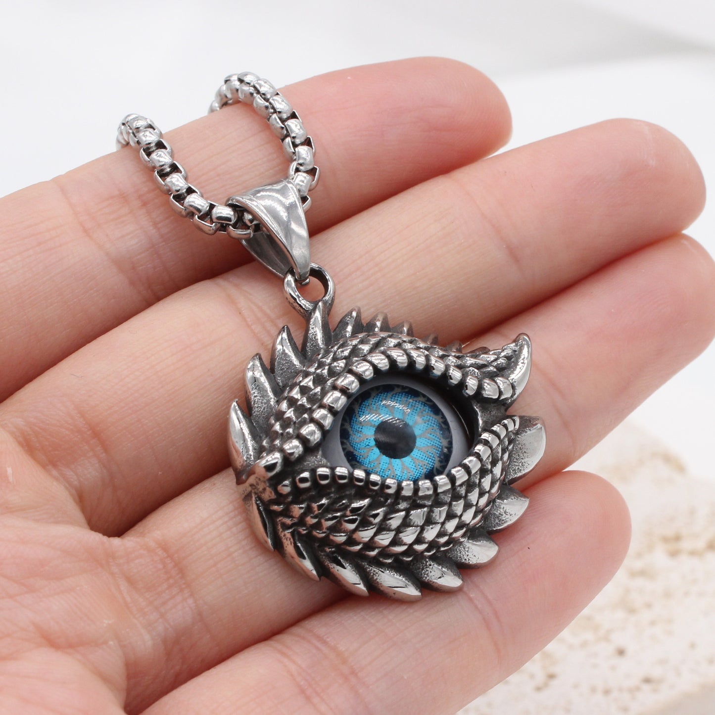 Personalized Titanium Steel Pendant For Men Unisex Retro Style Protection Statement Planderful