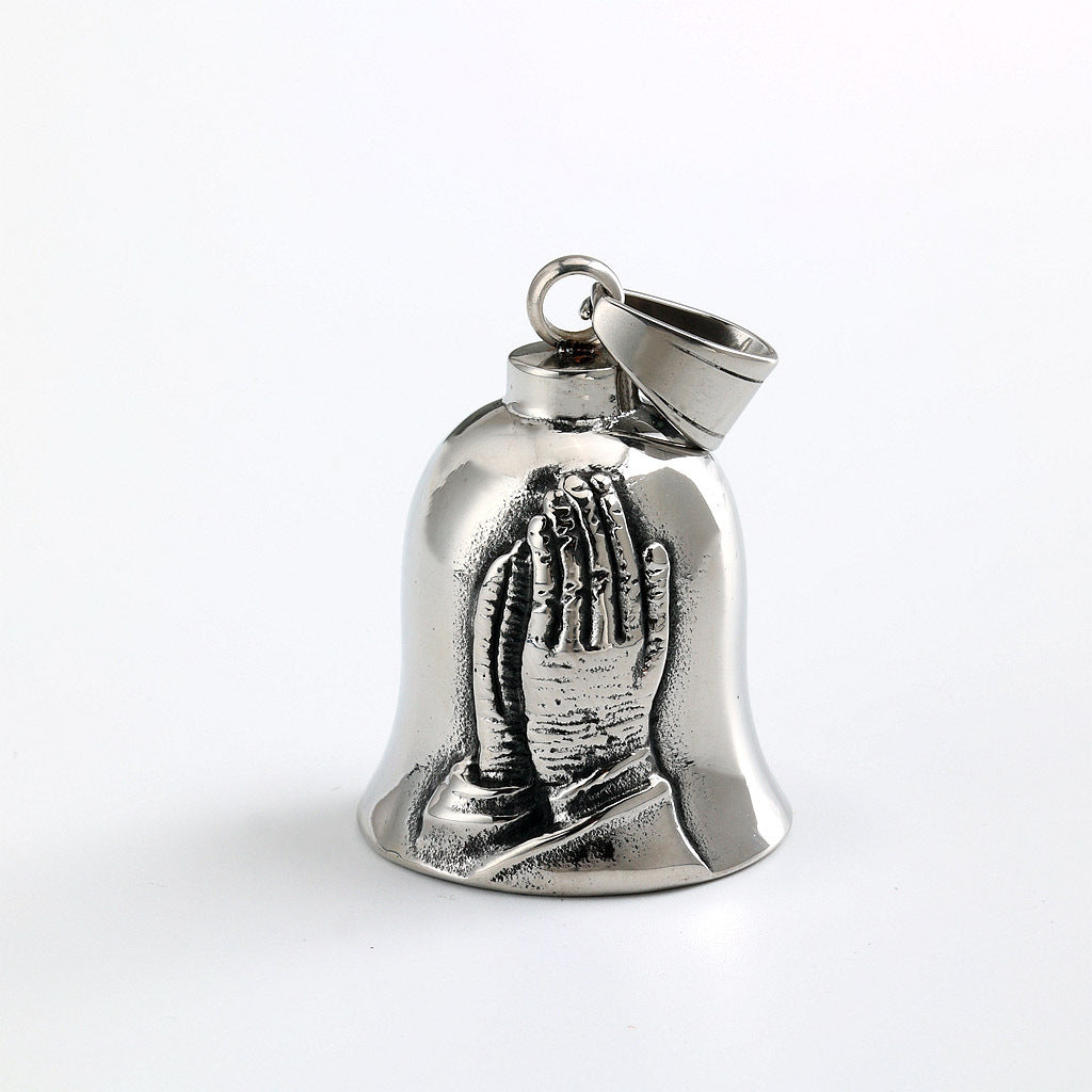Vintage Stainless Steel Pendant Necklace