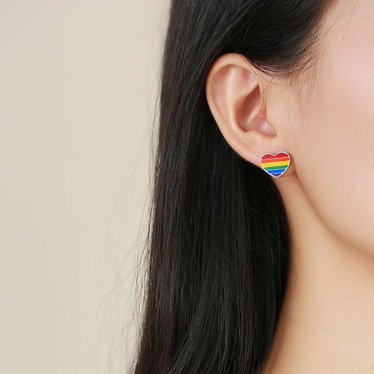 Heart Earrings — Small or Large Pair