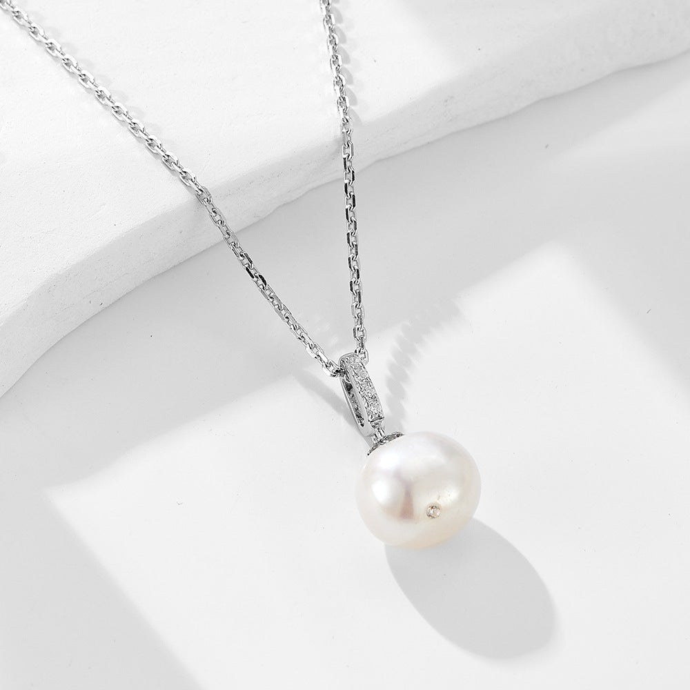 European and American Cross-border Natural Pearl Necklace Design
