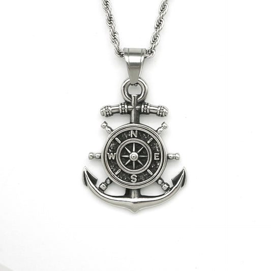 Steel Necklace – Statement Everyday Wear