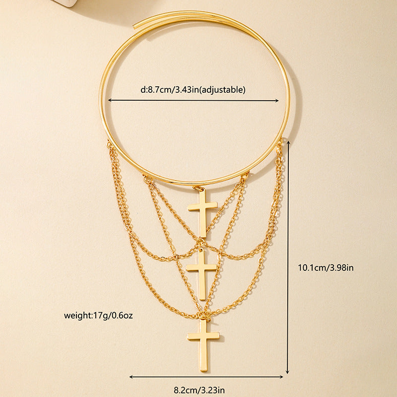 Planderful Vienna Verve Bracelet – Fashionable Three-Layer Fringed Design